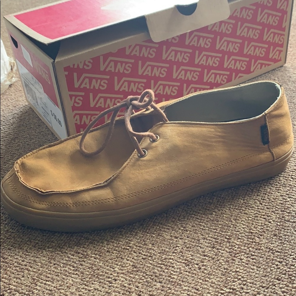 Leather Vans!